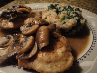 Chicken Marsala