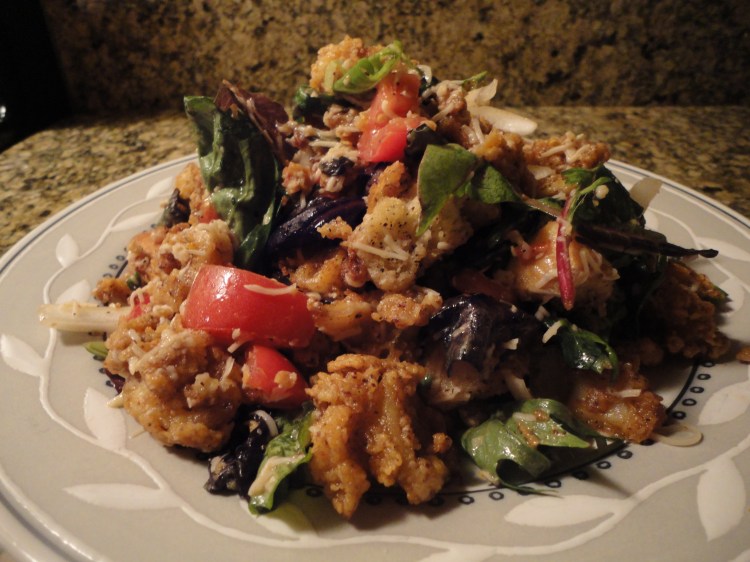 Fried Calamari Salad