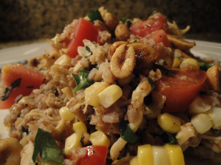 Warm Chicken Tabouli