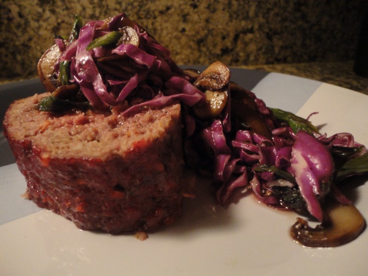 Asian Meatloaf & Slaw