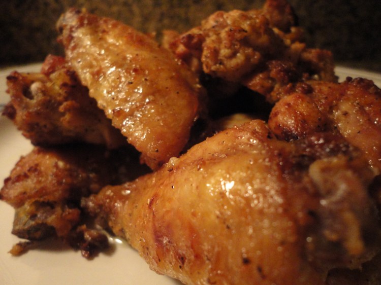 Baked Garlic & Lime Wings