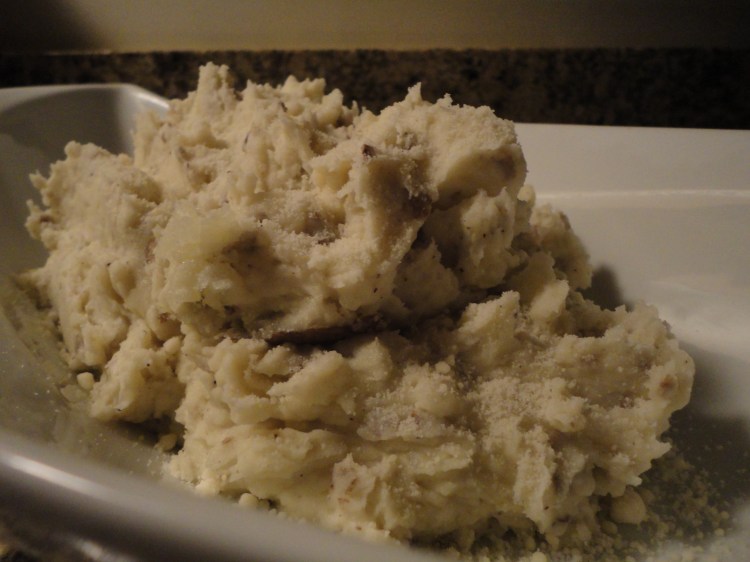 Garlic Parmesan Mashed Potatoes